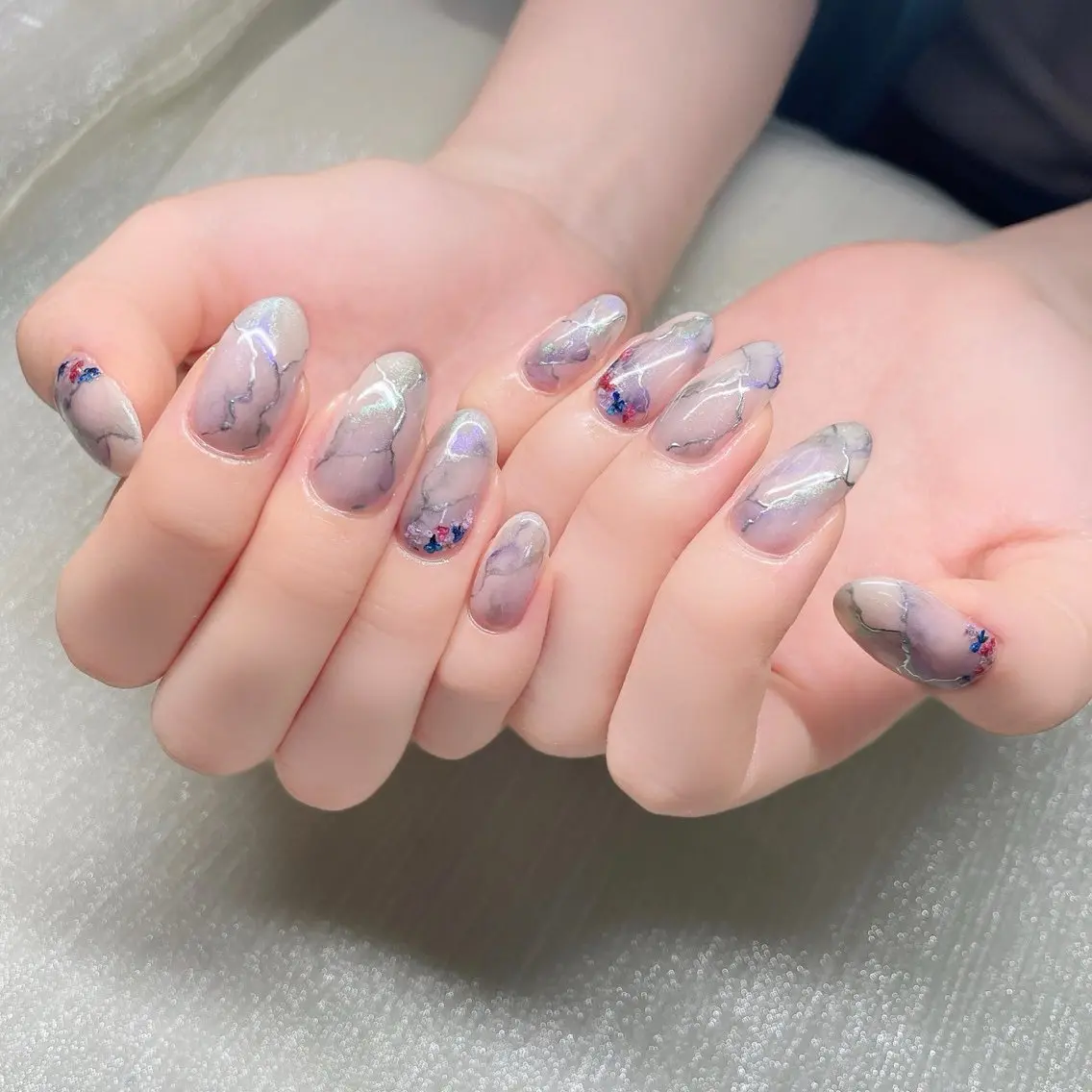 ネイル 長さ出し ハンドネイル Nailist suzuのネイルデザイン