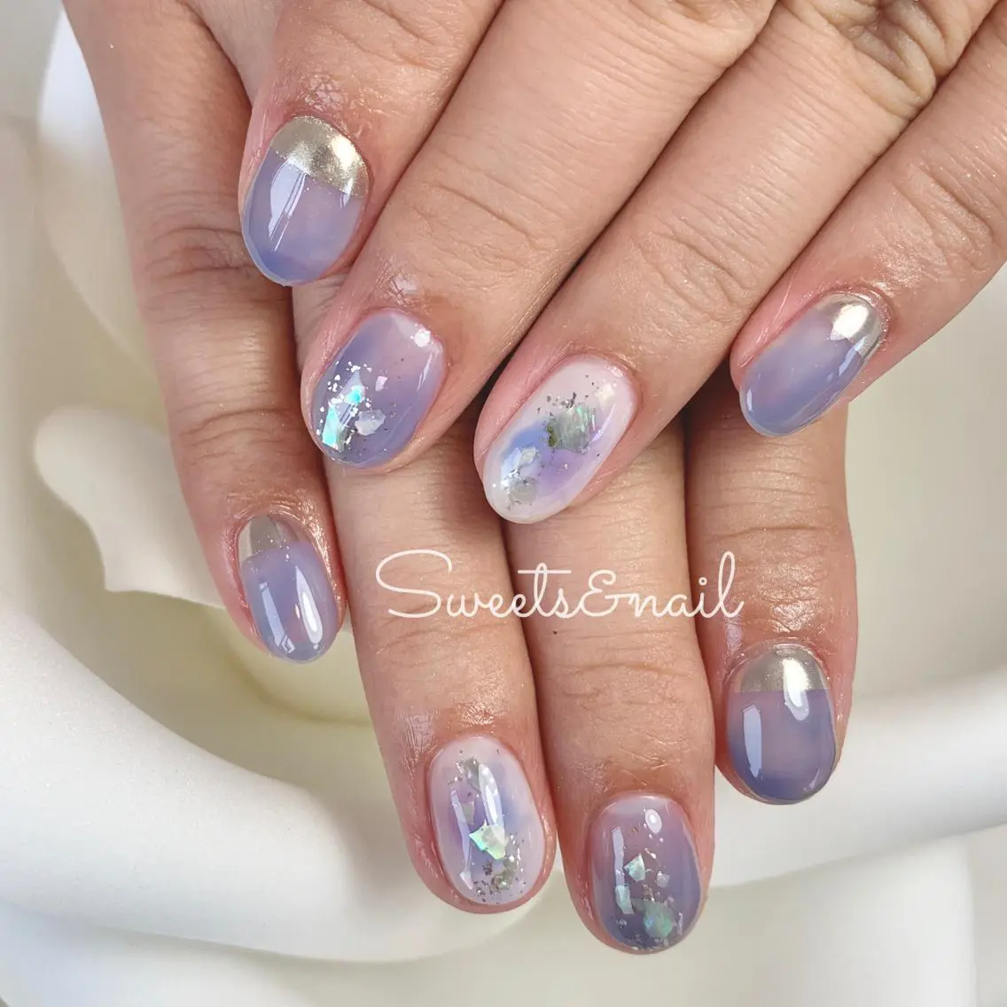 ネイル ニュアンスネイル Sweets& nail みなこのネイルデザイン