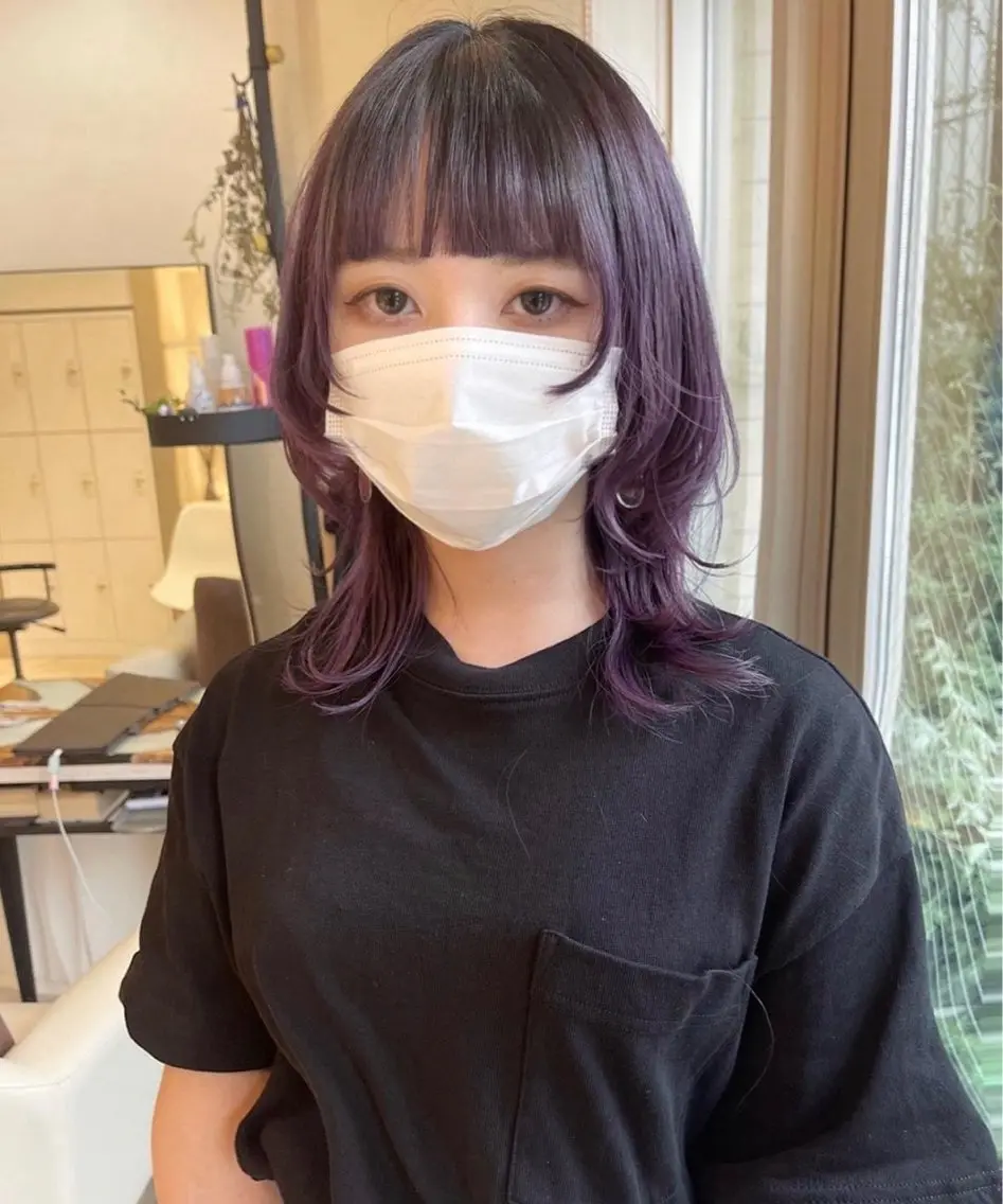 【ラベンダーパープル系限定💜💟💭】ブリーチ+カラー!の写真