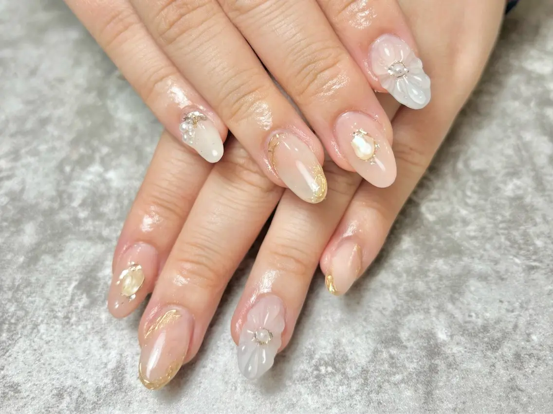 ネイル ハンドネイル charmant momokaのネイルデザイン
