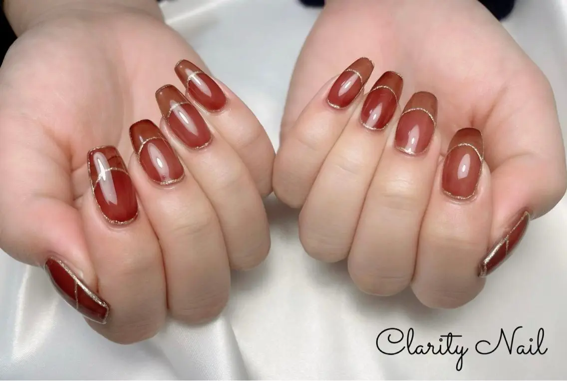 ネイル アートネイル 持ち込み ハンドネイル Clarity Nailのネイルデザイン
