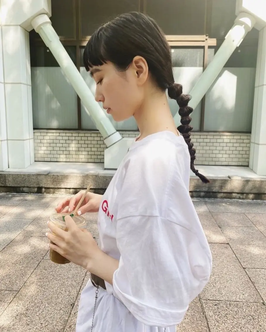 ヘアアレンジ ぱつっとボブ/ ボブ特化/タッセルのヘアスタイル