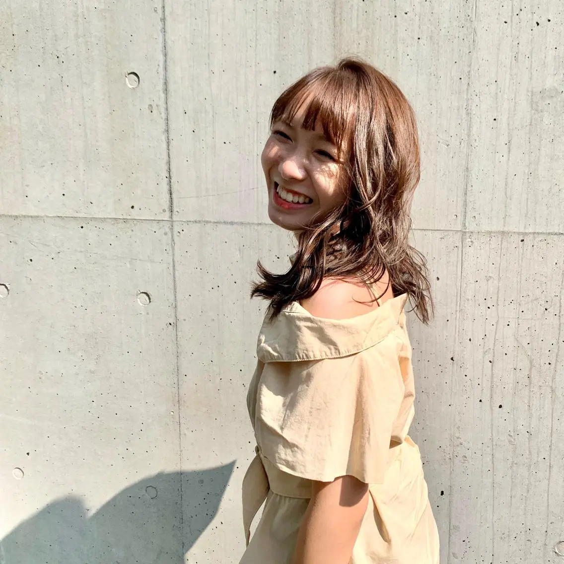 ロング カラー パーマ ☀️海外レイヤー 🇺🇸/ヒナコのヘアスタイル