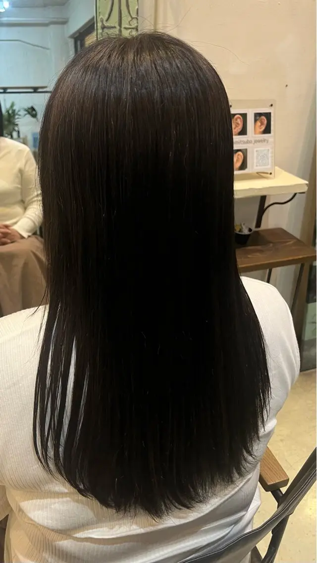 ロング ヘアカラー 玉造✲谷六 田村穂香のヘアスタイル