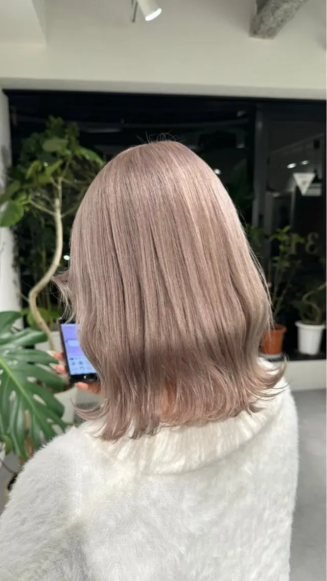 カラー ヘアカラー Hina‪🔆‬ CIERA南船場のヘアスタイル