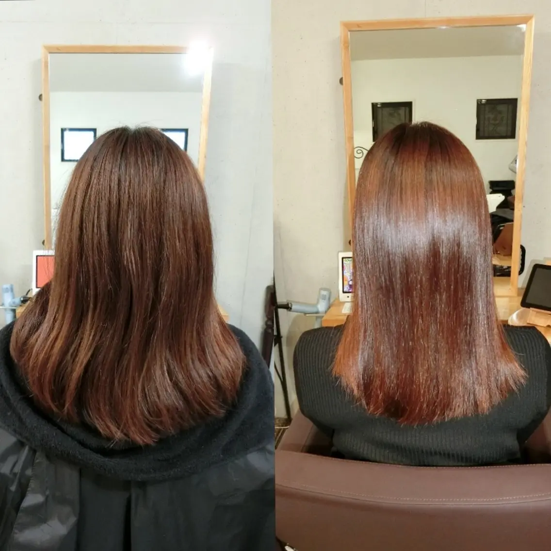 ロング トリートメント nao 艶カラー・髪質改善のヘアスタイル