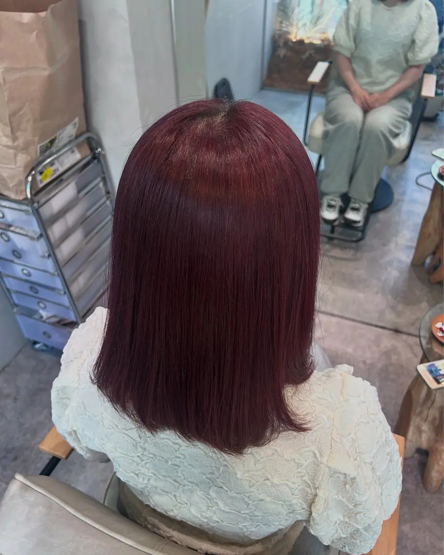 カラー ブリーチ 🍀olelo国立 🐱みどりこのヘアスタイル