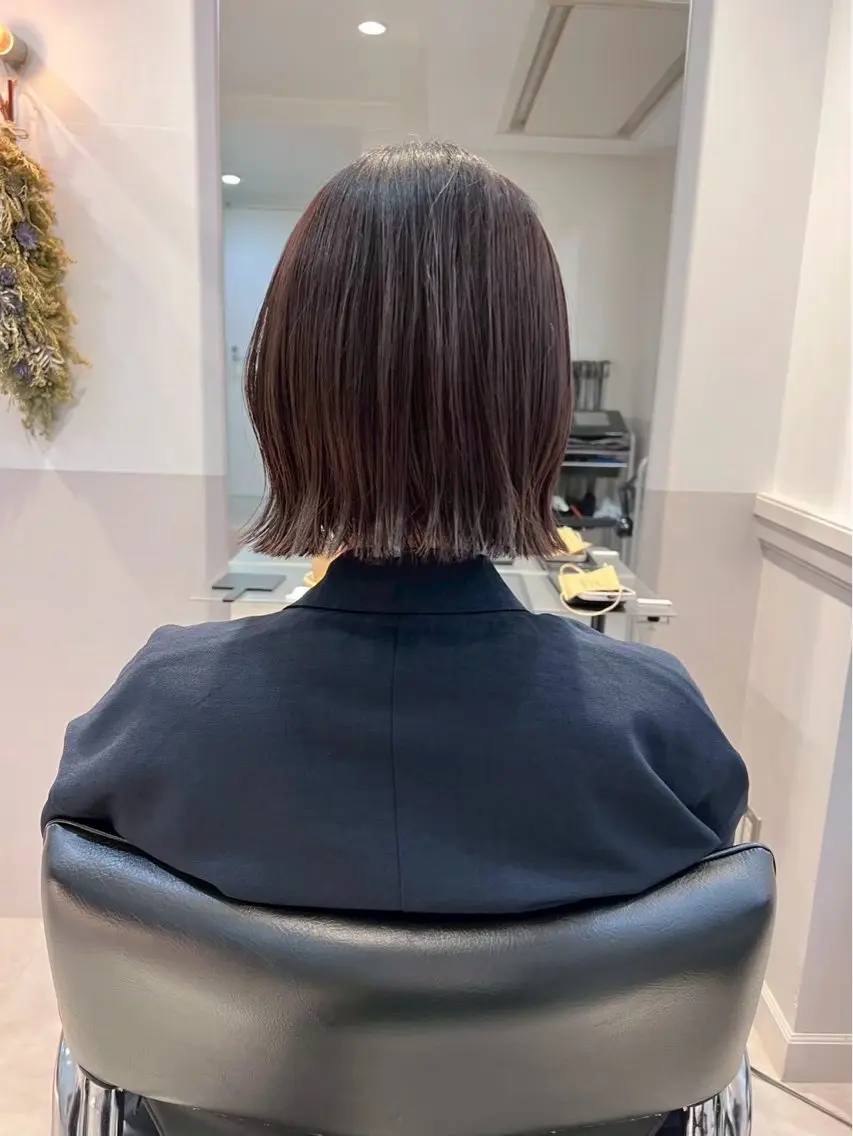 ショート カラー みゆき🐈⬛🪽 透明感カラー✄のヘアスタイル