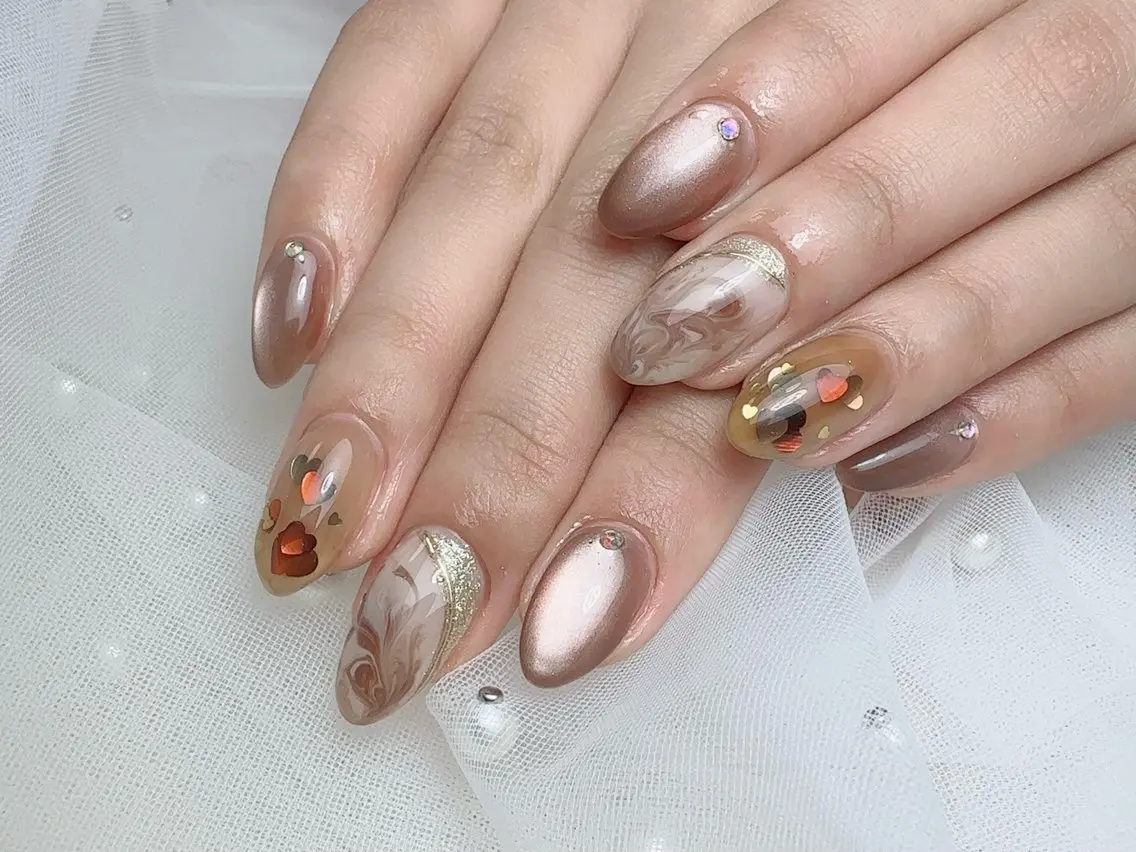 ネイル 成人式 長さ出し フットネイル フレンチネイル ジェルネイル nail salon Feerieのネイルデザイン