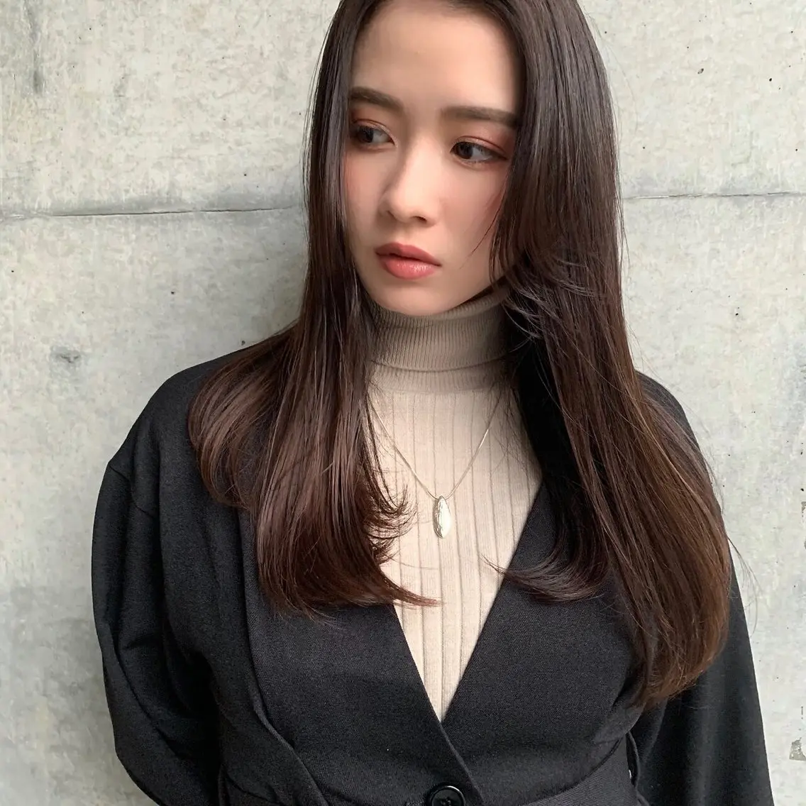 ロング カット ヘアカラー トリートメント carlm【 カールム】薬院・今泉のヘアスタイル