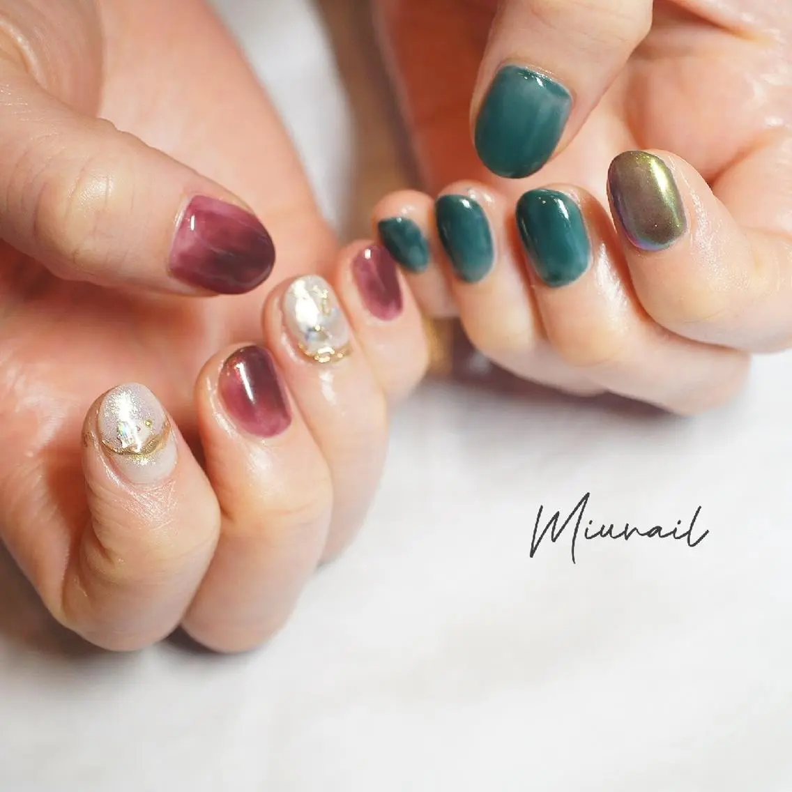 ネイル ハンドネイル MIU nailのネイルデザイン
