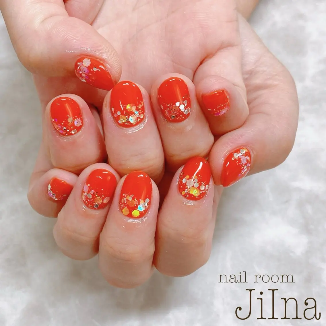 ネイル ワンカラーネイル JiIna nailのネイルデザイン