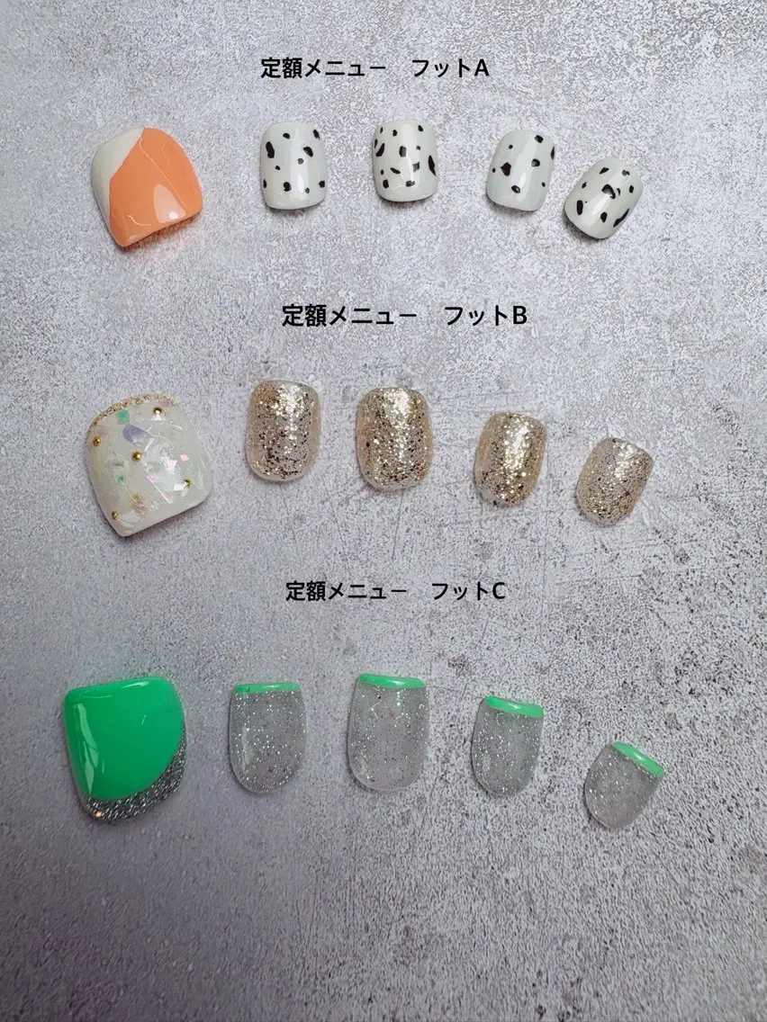 ネイル フットネイル Lys. ･:*RIE･:*のネイルデザイン