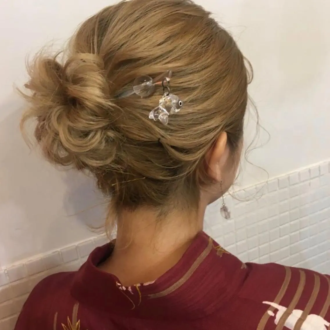 ミディアム カット ヘアカラー トリートメント 狩野 羅夢のヘアスタイル