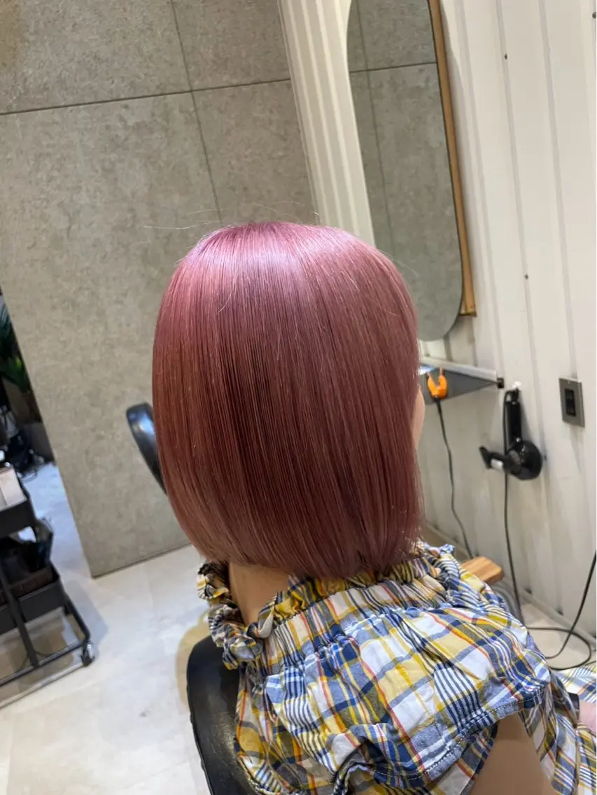 ミディアム カラー 似合わせカラー🎀 sawa🎀池袋のヘアスタイル
