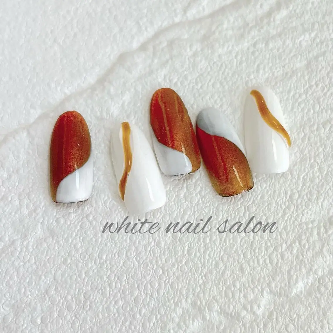 ネイル フットネイル ジェルネイル ハードジェル ラメ(グリッター) 持ち込み ハンドネイル white nail salonのネイルデザイン