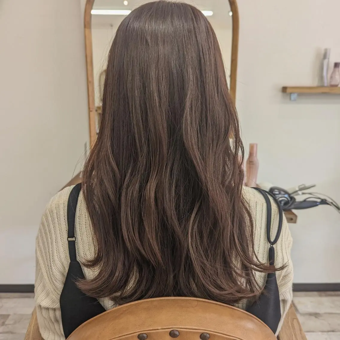 ロング カラー カット トリートメント いいだなお/ 透明感カラー🫧🌼のヘアスタイル