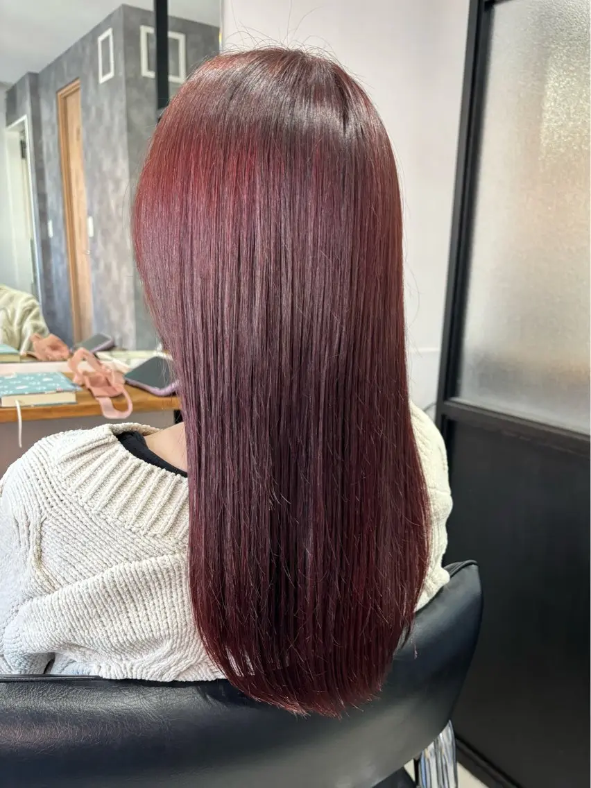 セミロング カラー ヘアアレンジ 川崎のカラー職人🥣 kentaのヘアスタイル