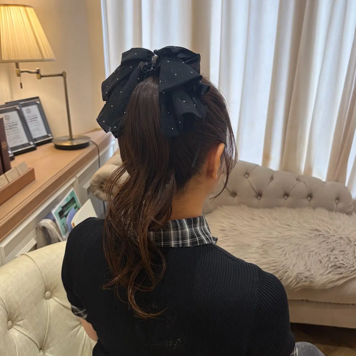 ロング カラー ヘアセット SAAYA🌱 Luana難波店のヘアスタイル