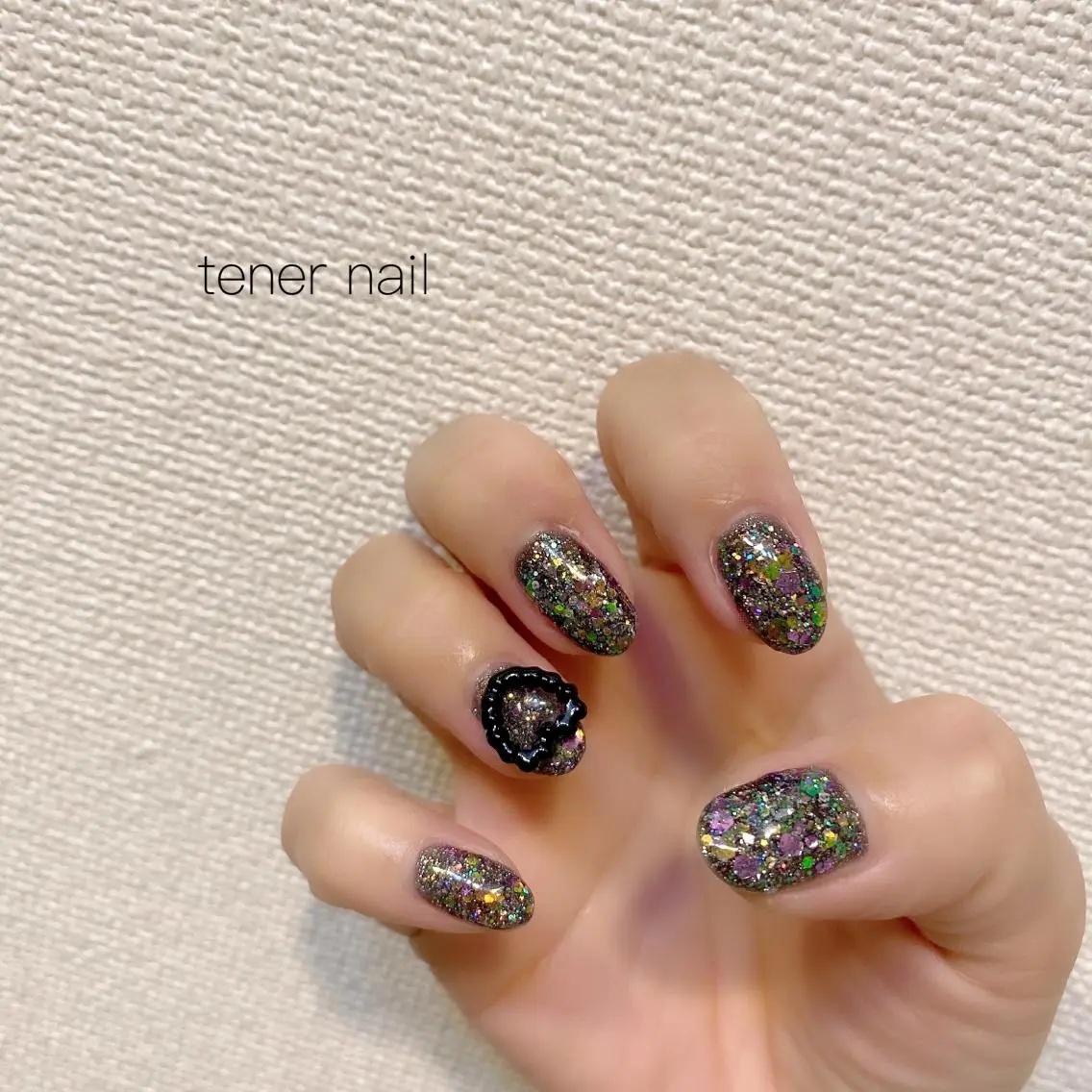 ネイル ラメ(グリッター) テネルネイル tener nailのネイルデザイン