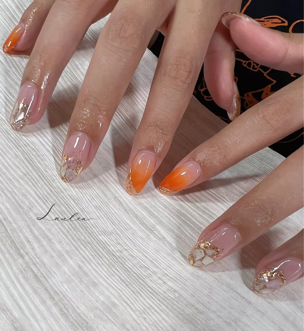 ネイル 韓国ネイル ハンドネイル nail salon Lauleaのネイルデザイン