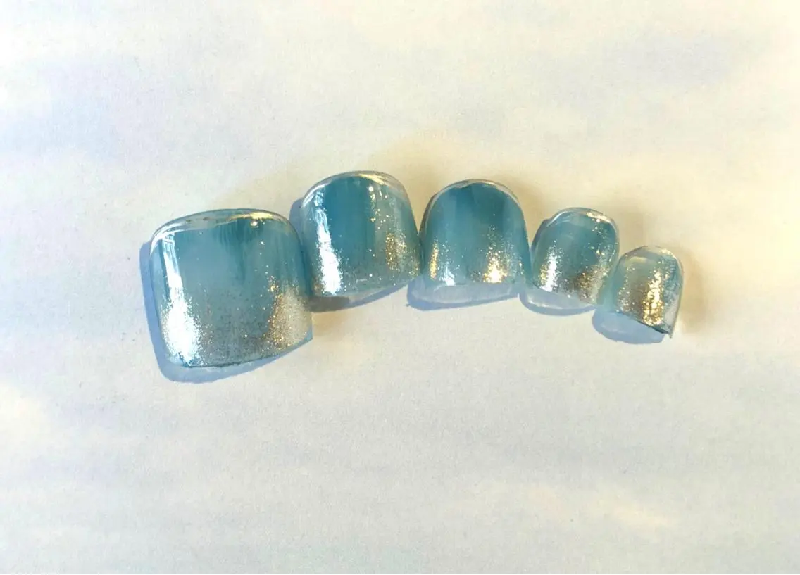 ネイル フットネイル ニュアンスネイル TRAM-nail moriizumiのネイルデザイン