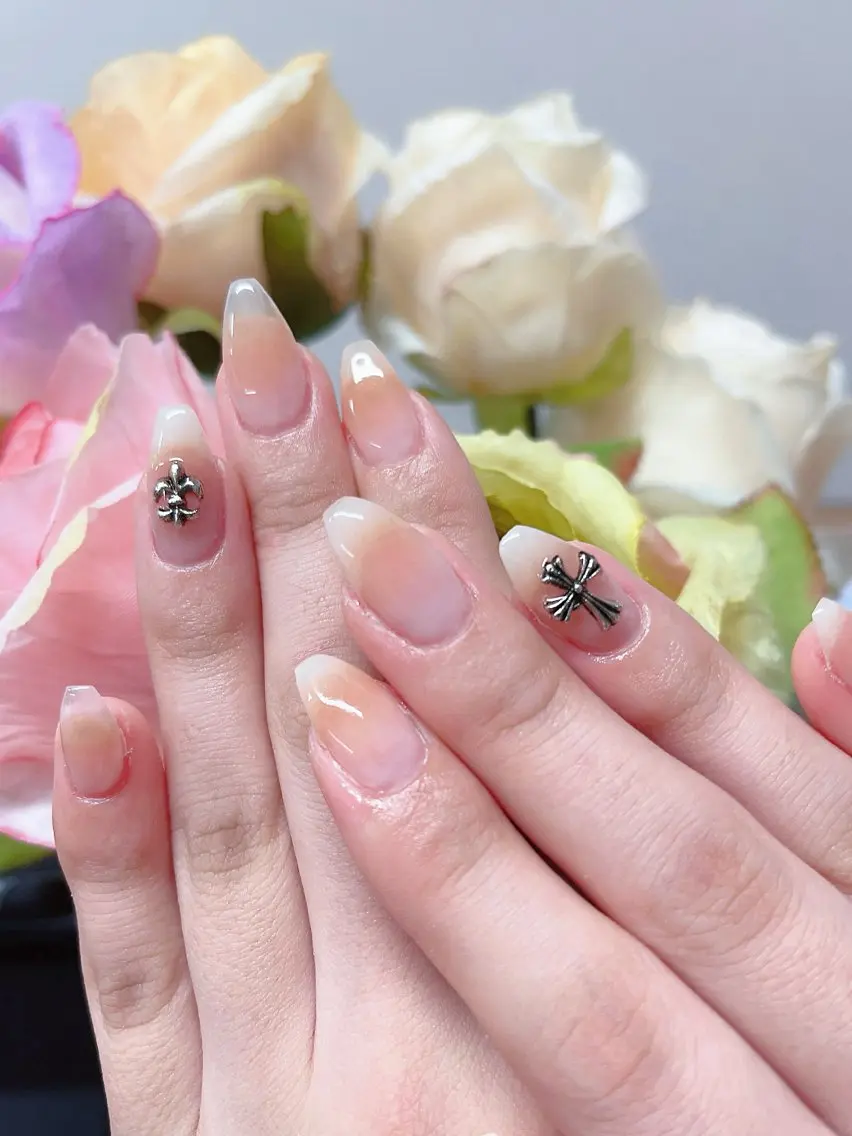 ネイル candy nail 韓国風ワンホンネイルのネイルデザイン