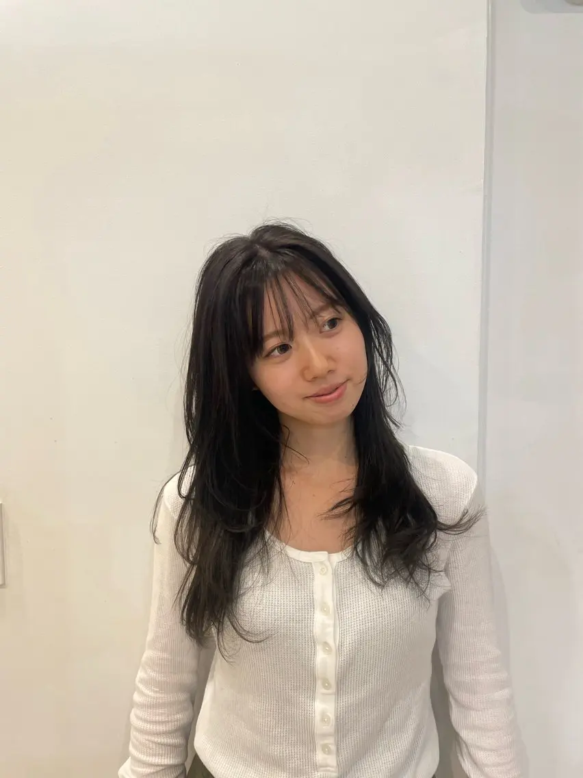 カラー アッシュ ダークアッシュ suzuki yuunaのヘアスタイル