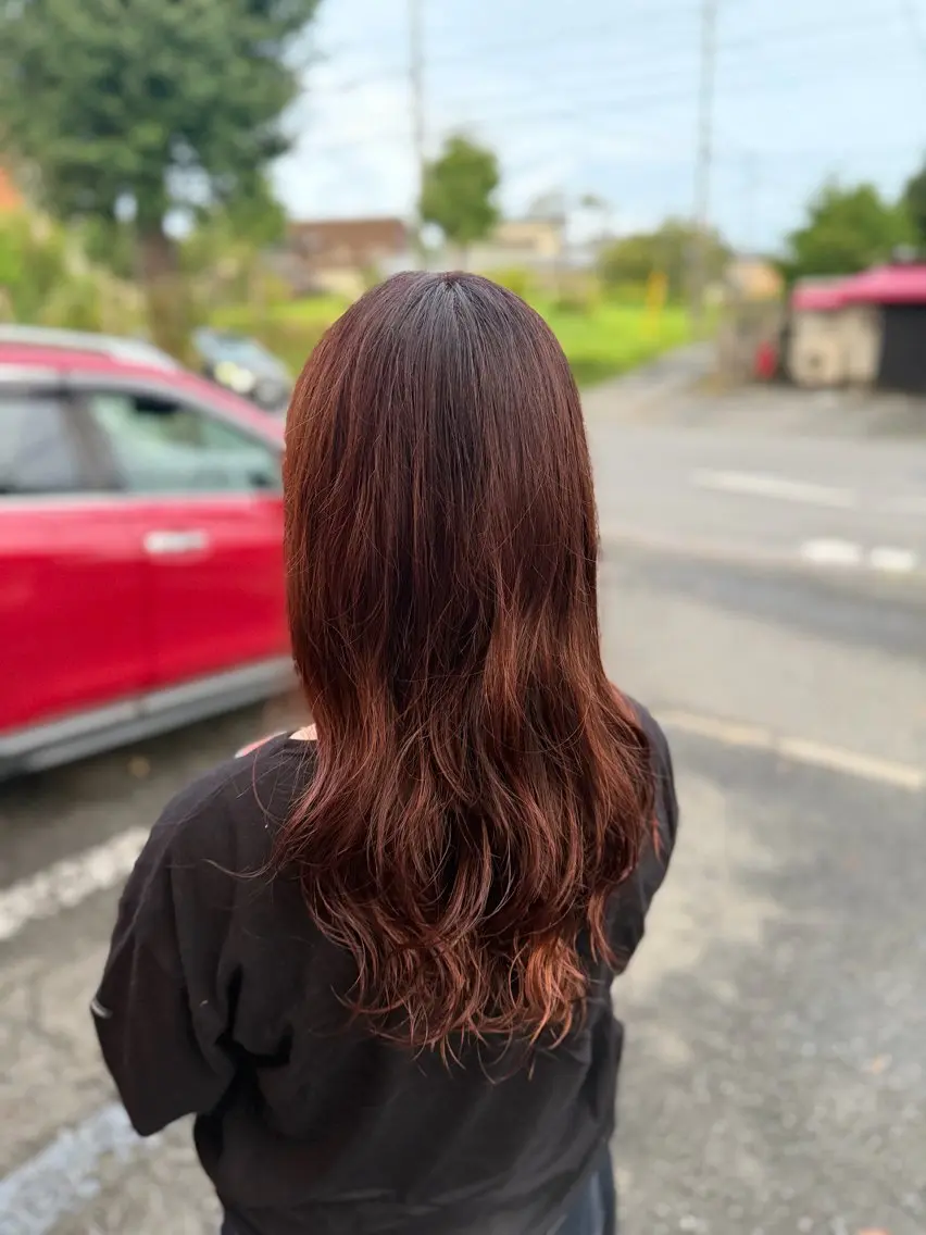 ロング ロングレイヤー レイヤーカット ロング 可愛く爽やかに🫧｜ elve水戸 脩貴のヘアスタイル
