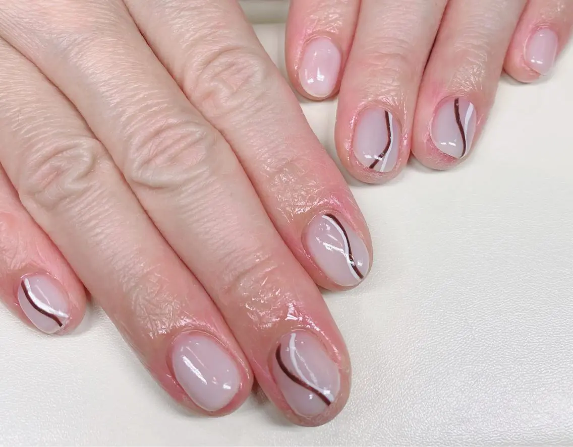 ネイル ニュアンスネイル🌈 MYU Nailsのネイルデザイン
