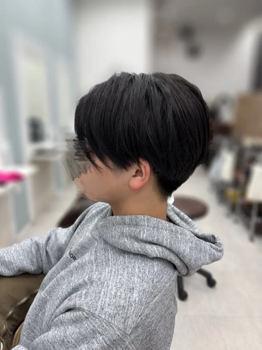 メンズ センターパート ️🫧押上️🫧はな 🫧まとまるショートのヘアスタイル