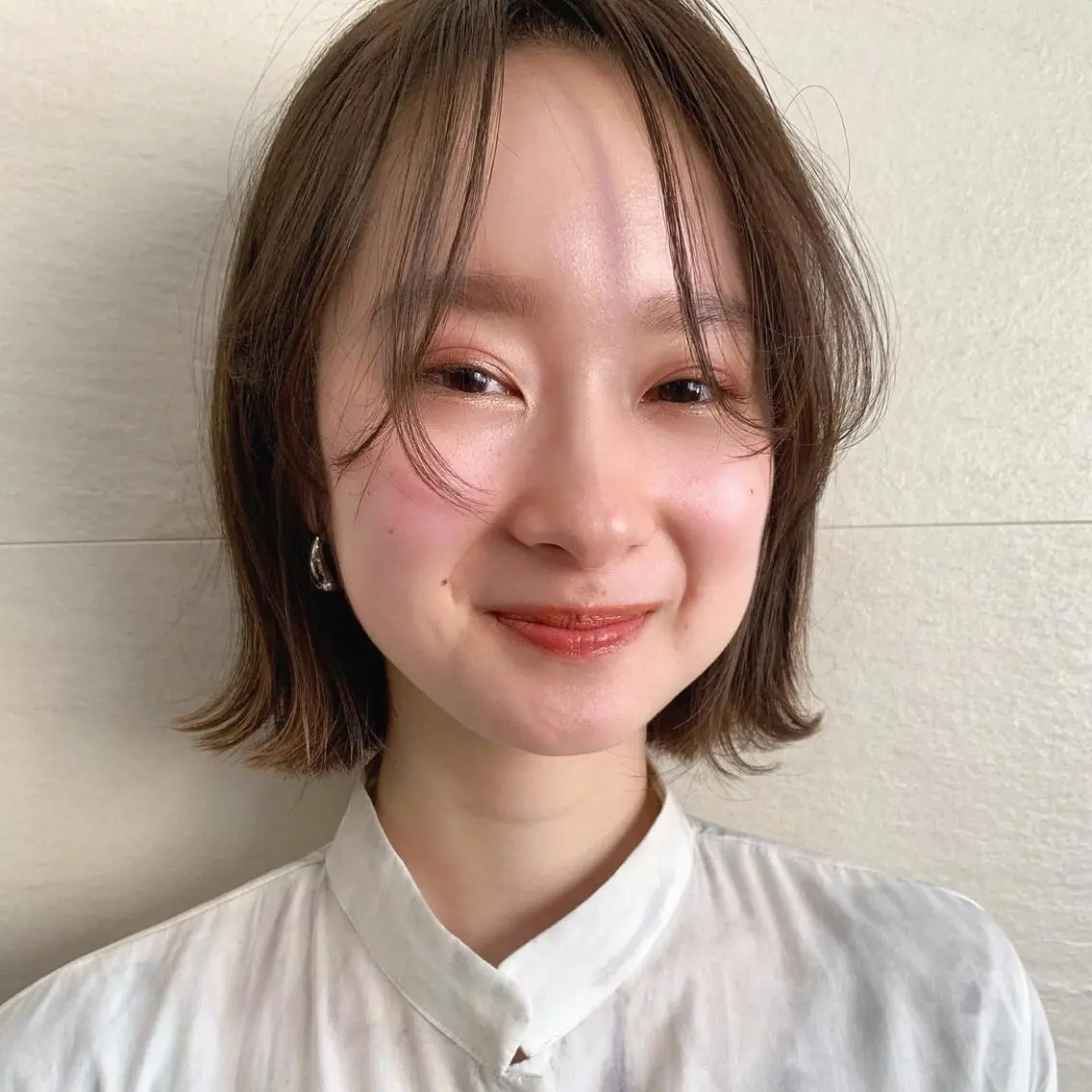 ショート カラー 🌱小顔ヘア/ボブ ミディアム/双葉🌱のヘアスタイル