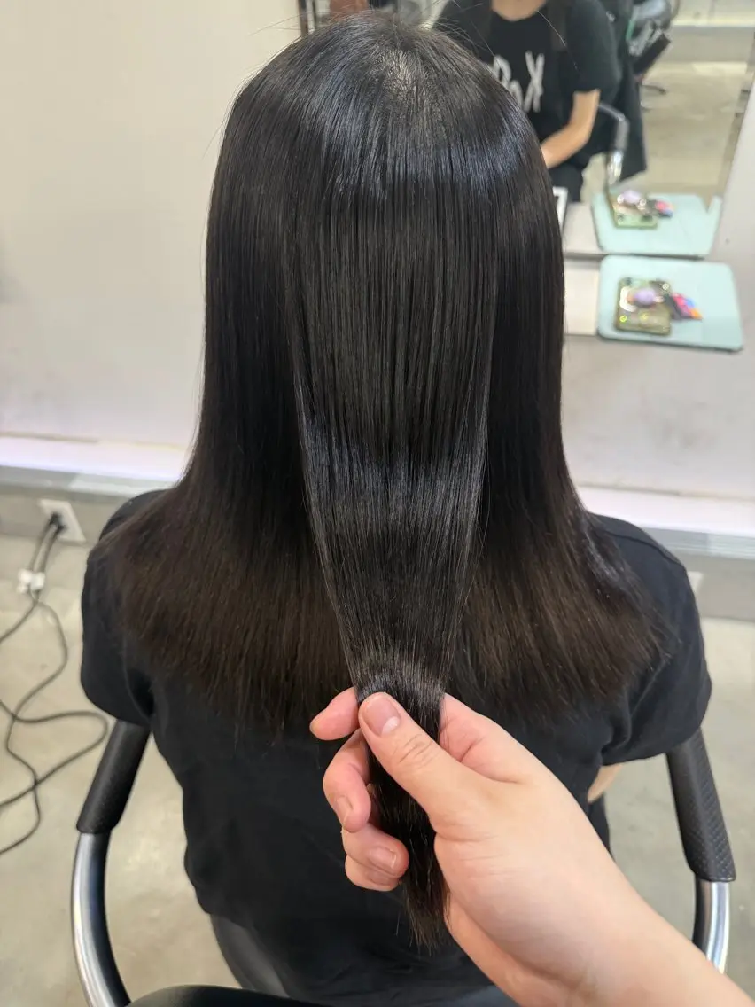 縮毛矯正 ゆず 新丸子/  武蔵小杉のヘアスタイル