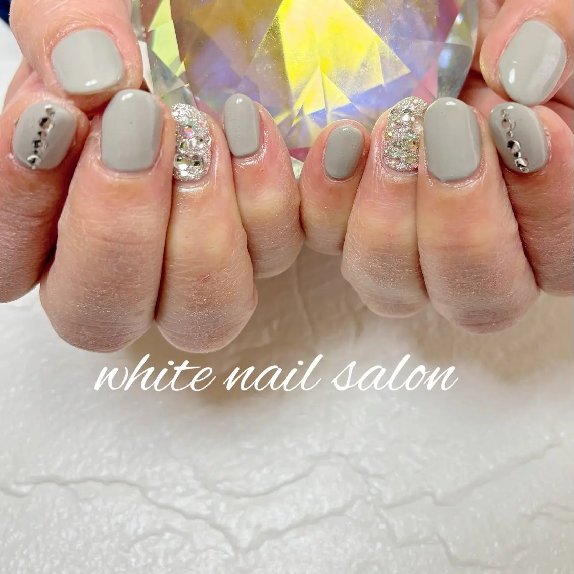 ネイル フットネイル ハンドネイル white nail salonのネイルデザイン