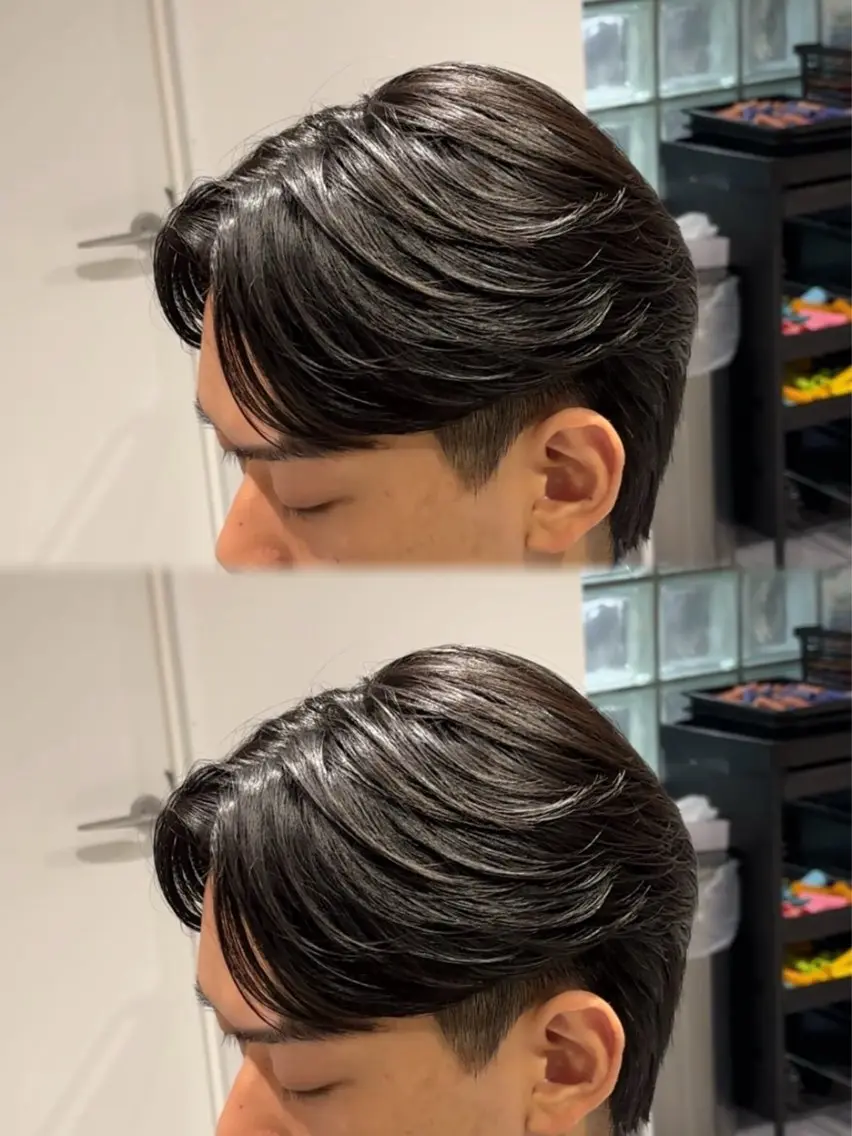 パーマ メンズ カット 縮毛矯正 メンズパーマ RENのヘアスタイル