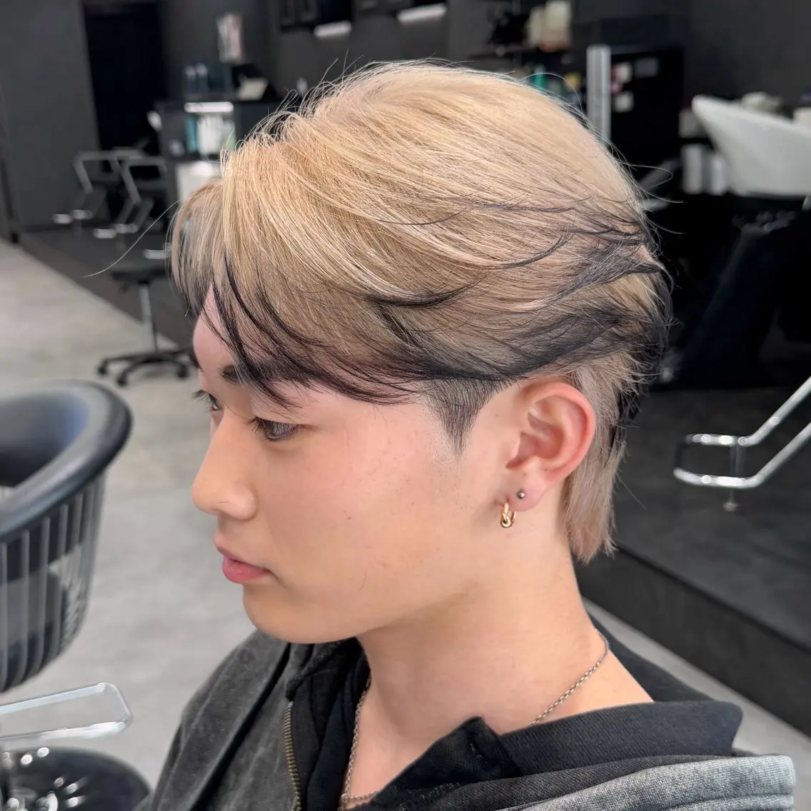 メンズ カット ヘアカラー パーマ 【メンズ特化】 野津山 蒼のヘアスタイル
