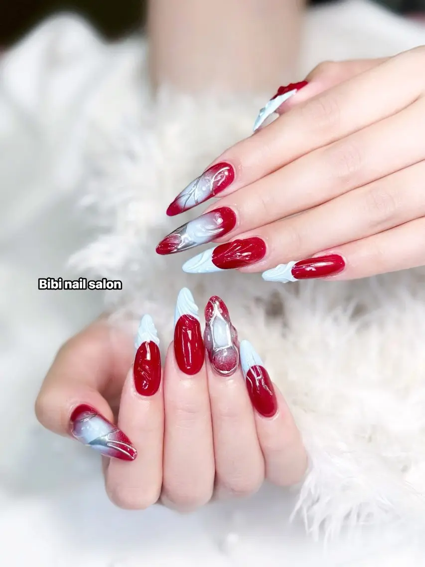 セミロング ハンドネイル Chann Channのネイルデザイン