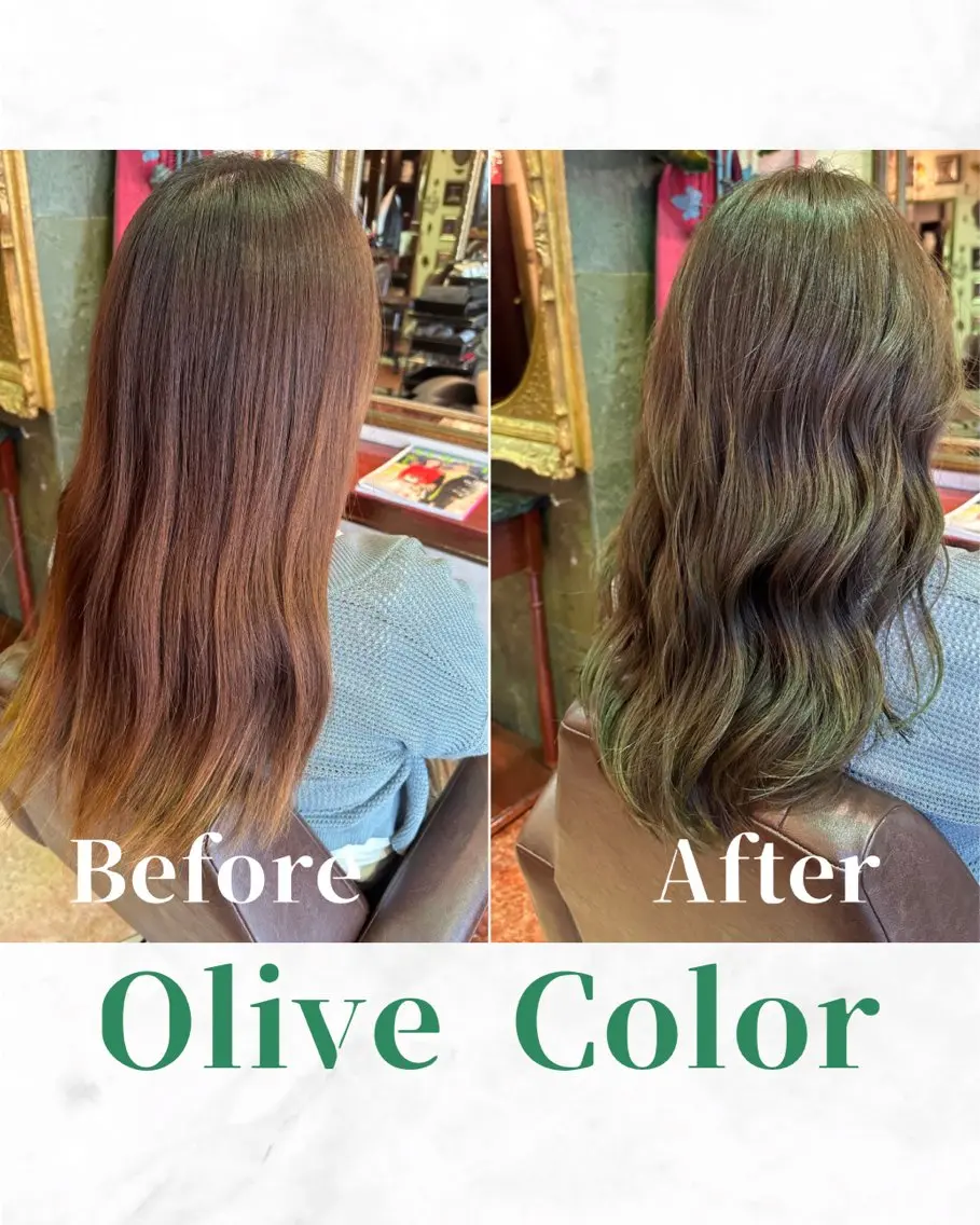 ロング カラー アディクシーカラー ベージュカラー 透明感カラー グレージュ イルミナカラー カット ヘアカラー トリートメント 【美髪矯正 /髪質改善】RINのヘアスタイル