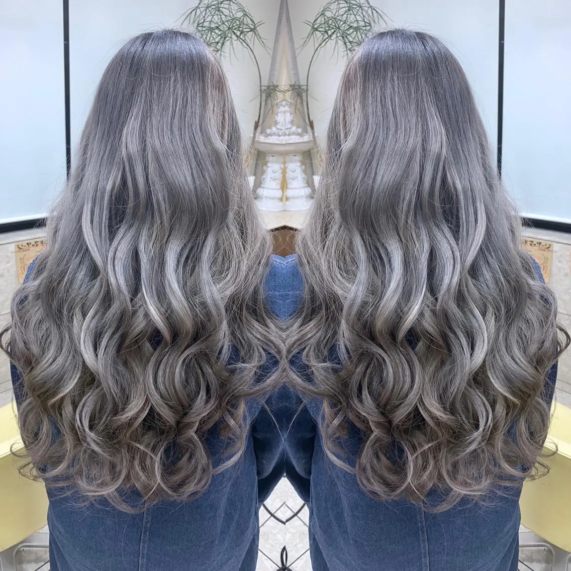 ロング 穐田 司樹のヘアスタイル