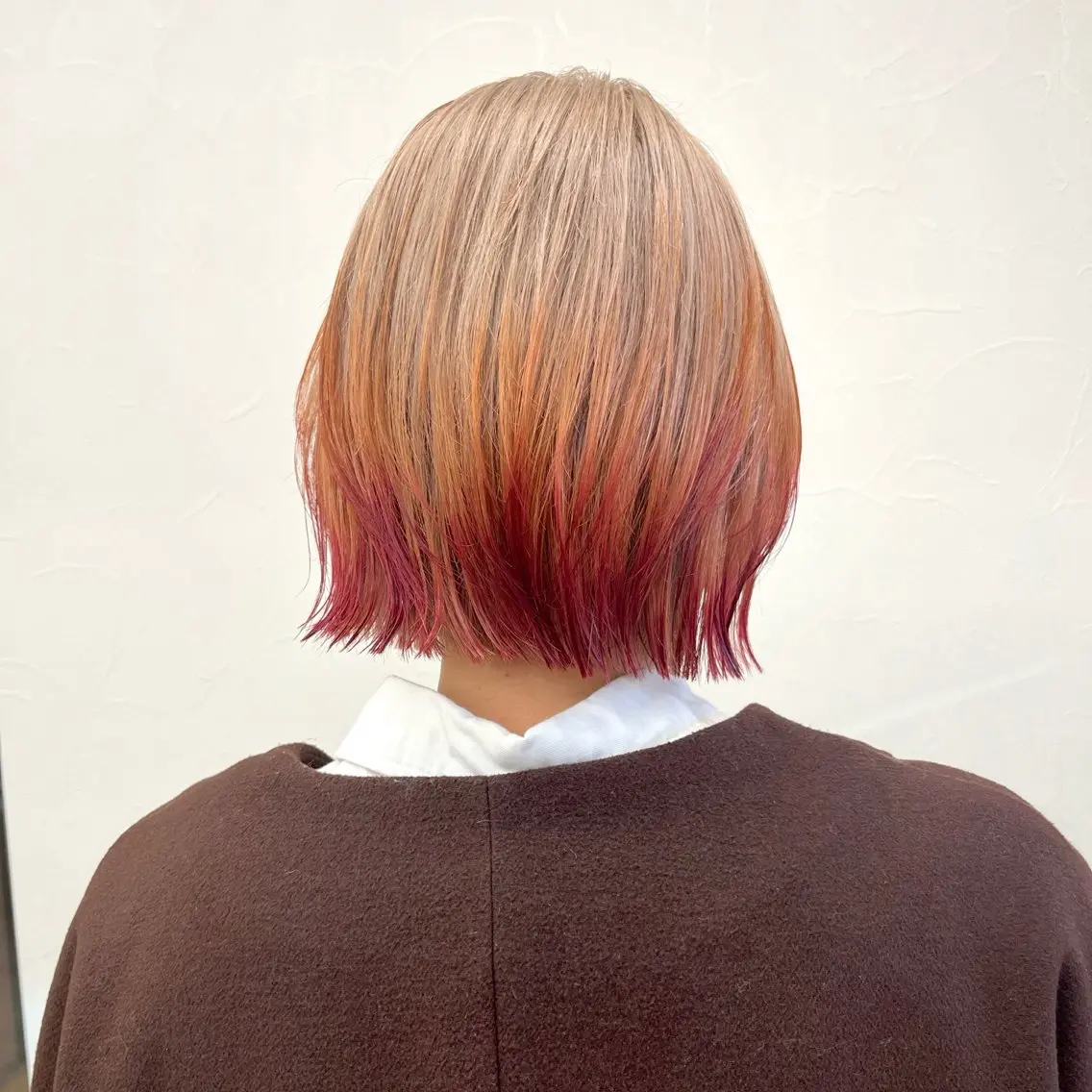 ショート ボブレイヤー ボブ 髪質改善 レイヤーカット 似合わせカット カット ヘアカラー トリートメント 初めてのショート お任せください✂️のヘアスタイル