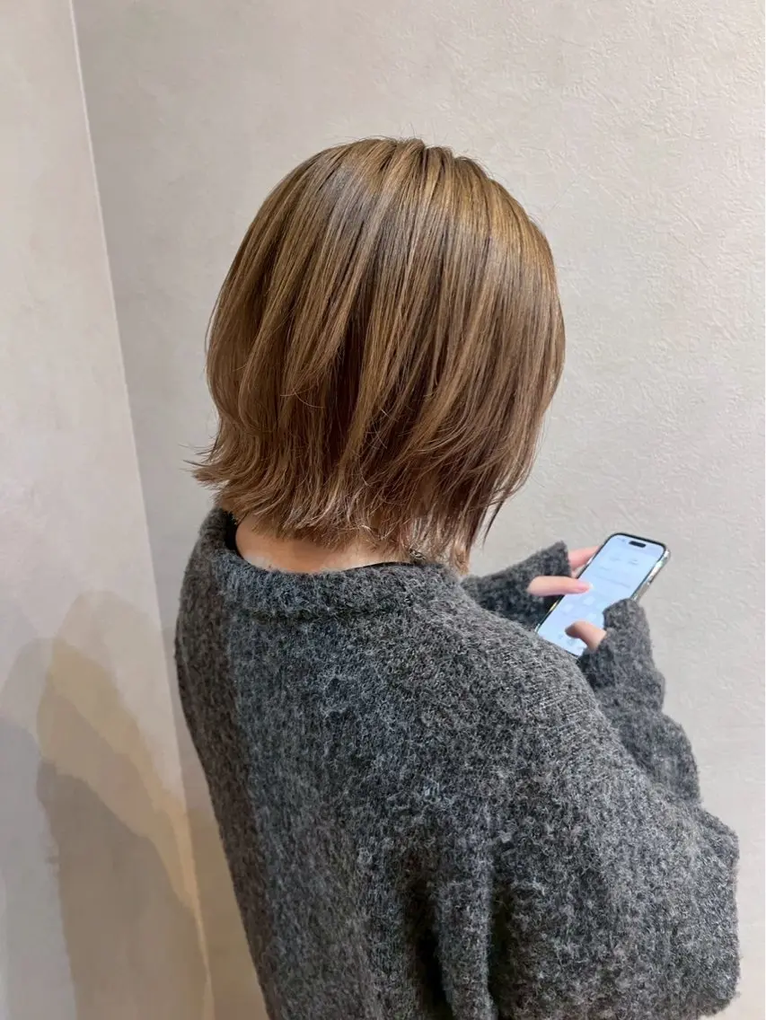 カラー 甲斐麻椰/ N°大分のヘアスタイル