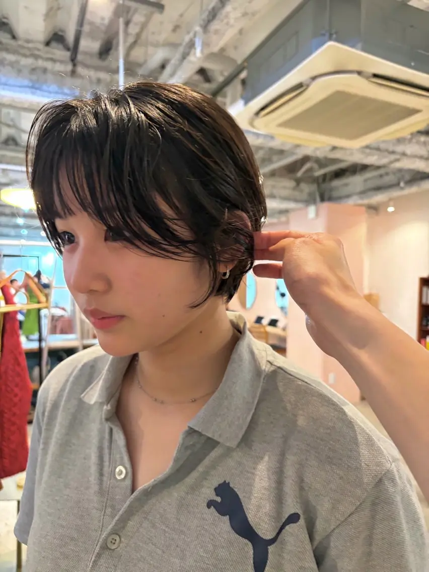 ショート 似合わせカット ショートヘア yu maのヘアスタイル