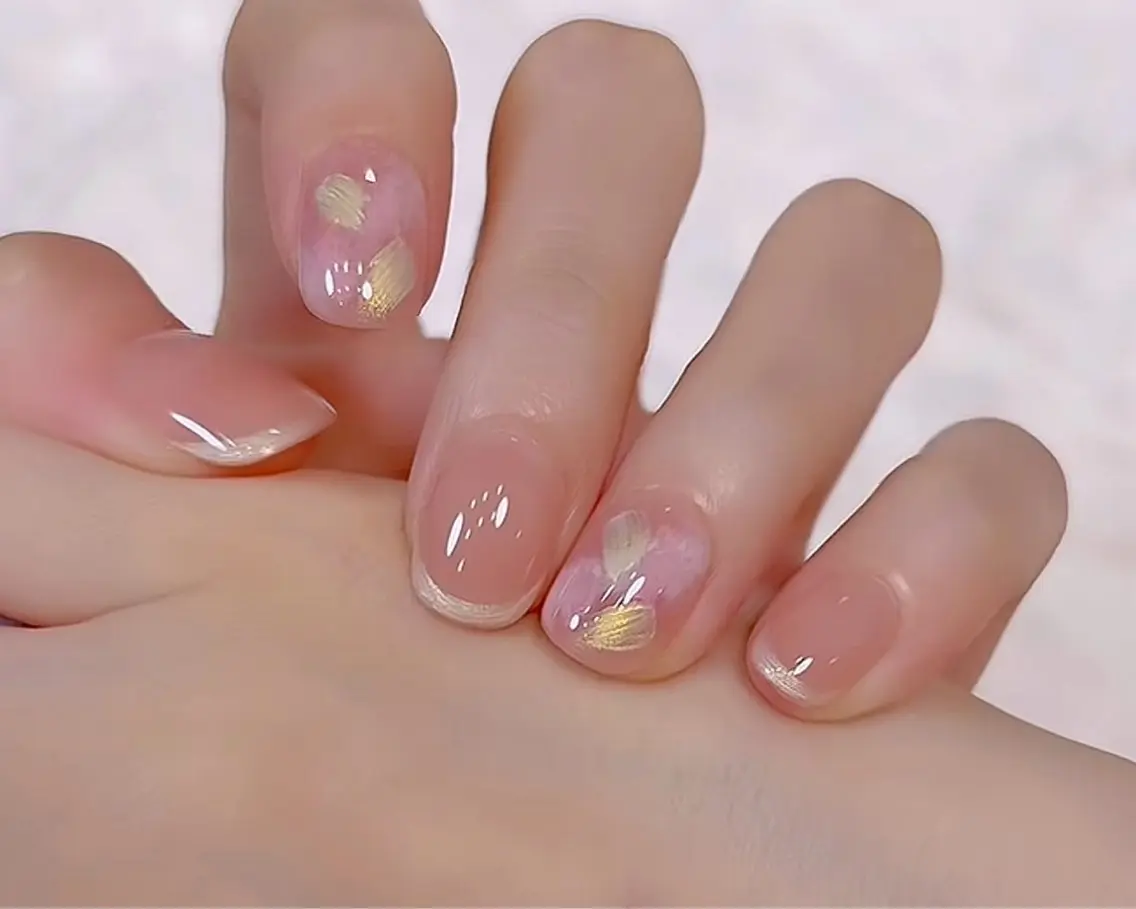 ネイル 長さ出し フラッシュネイル フットネイル フレンチネイル ガラスフレンチ ハンドネイル Ayumi Hello 嵐のネイルデザイン