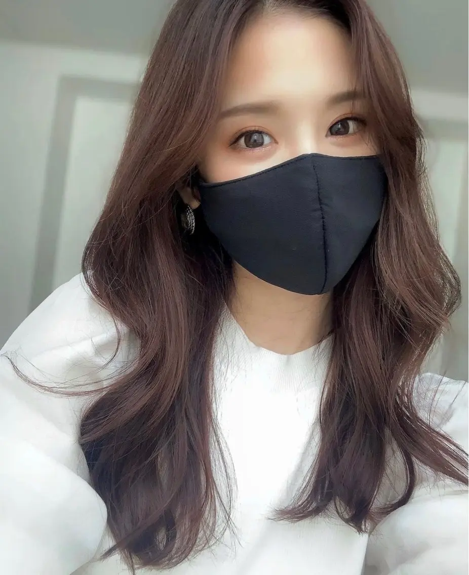 カラー+トリートメント(韓国風🇰🇷暖色ヘアカラーと🫧4step内部補修COTAトリートメント🩵)の写真