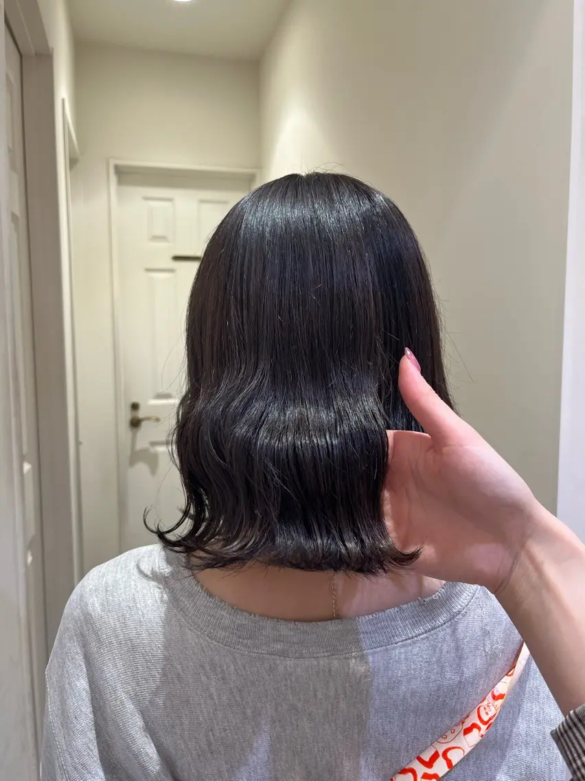 カラー 透明感カラー エクステ🎀 暖色カラー🎀amiのヘアスタイル