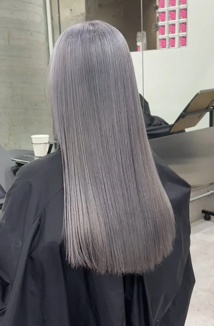 ロング カラー ヘアカラー トリートメント welring hair salonのヘアスタイル