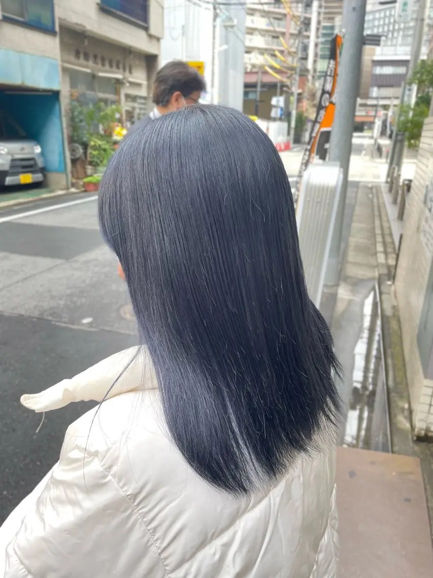 ミディアム カラー カット ヘアカラー トリートメント 【髪質改善・美髪 矯正】🌟だいち🌟のヘアスタイル