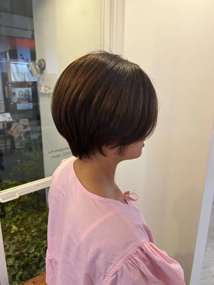 ショート カット 『YARD.』 森崎 優菜のヘアスタイル