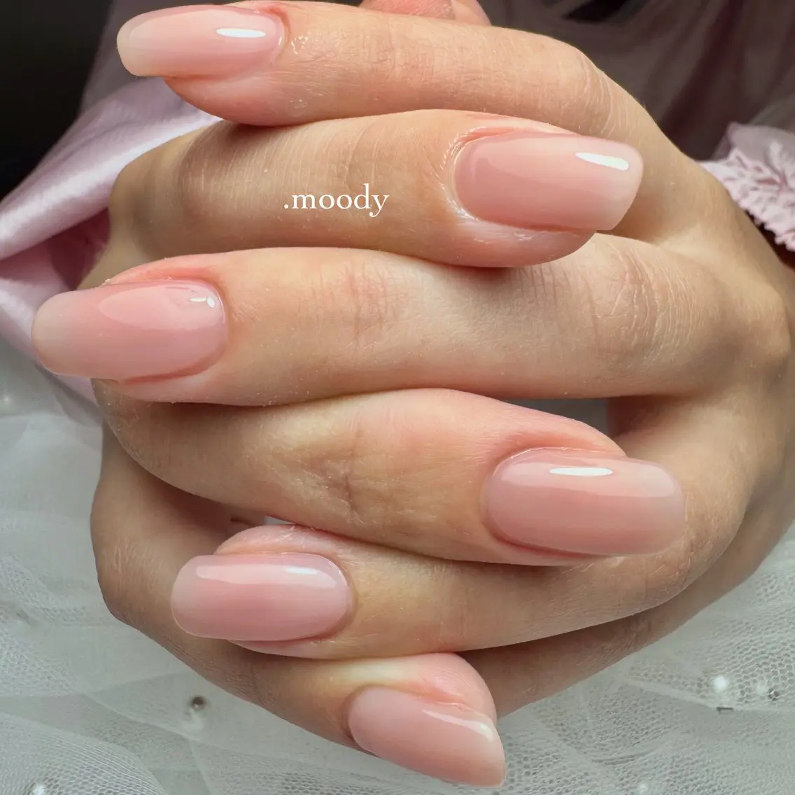 ネイル ワンカラーネイル .moody ナナのネイルデザイン