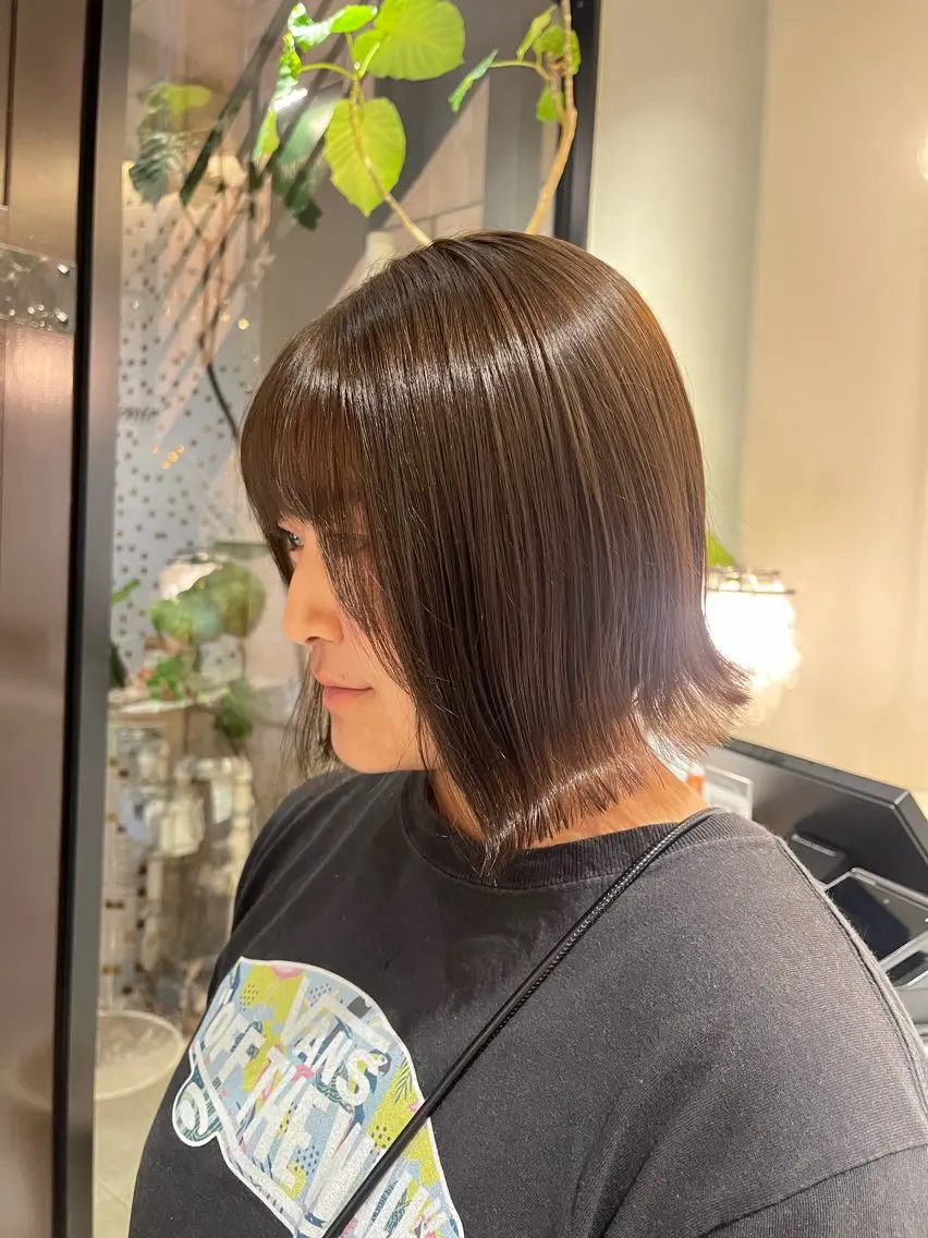 ショート カラー 柴田 葉月のヘアスタイル